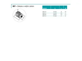 ZÁTKA BST NORMAPLAST catalog-item_2409599_img_17243793490047