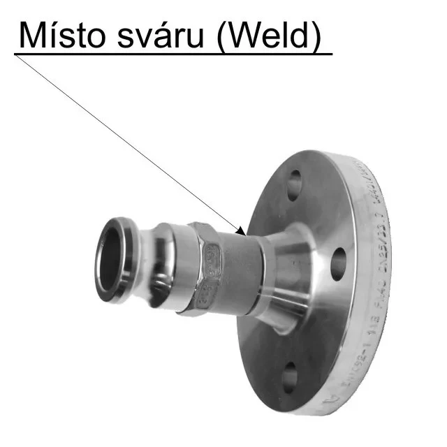 PŘÍRUBA SS-10/40 WELD PŘÍRUBA SS-10/40 WELD