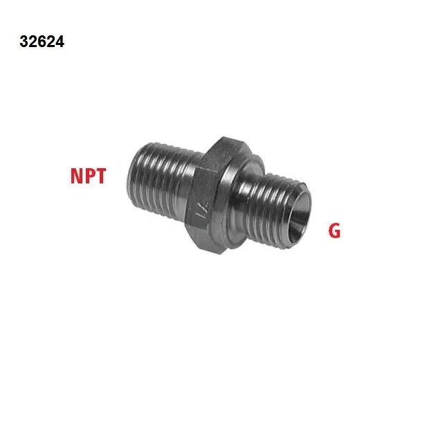ZÁVITOVÝ NIPL SS316 AG/NPT