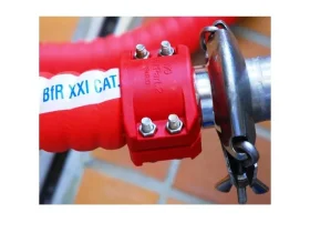 CLAMPS EASY SHELL RED PVC