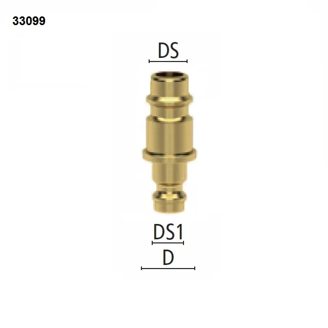 ADAPTER VSUVKA ESM DN5/ Vsuvka ES DN7,2
