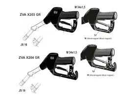 ZVA - GR Výdejní rekuperační pistole X203, X204 catalog-item_2684395_img_16600173731417