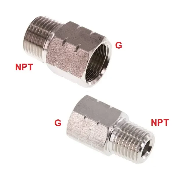 ZÁVITOVÁ REDUKCE NPT NEREZ -AG-NPT/IG BSP ZÁVITOVÁ REDUKCE NPT NEREZ -AG-NPT/IG BSP