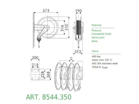 Naviják S544/35H SS, 400 Bar catalog-item_2689740_img_16968244896809