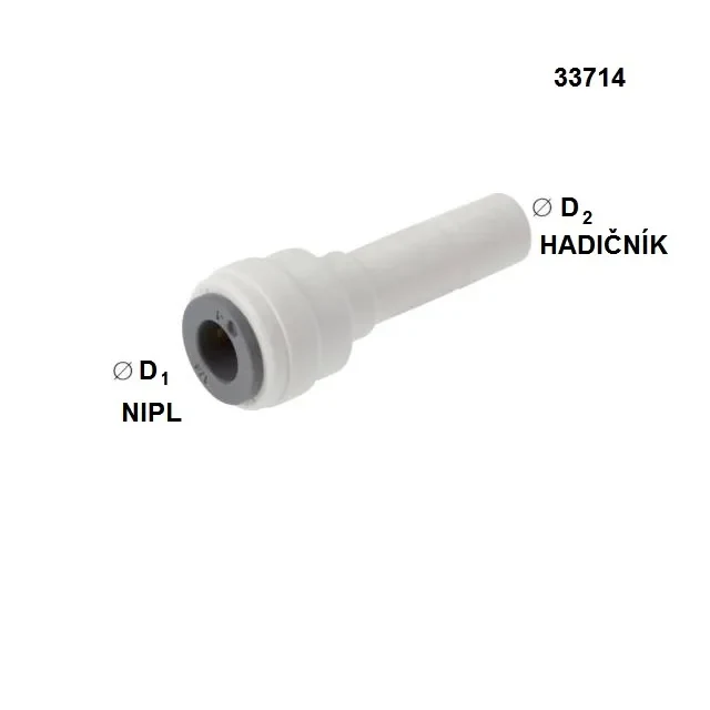 Redukční nástrčná spojka PUSH/IN/FDA