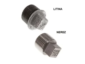 ZÁTKA TEMP. LITINA /ZN (i Nerez)