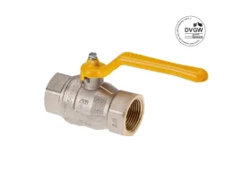 Kulový kohout MS/IG žlutá páka(motýl) DVGW PN50 Bar catalog-item_2653956_img_16122488607609