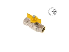 Kulový kohout MS/IG žlutá páka(motýl) DVGW PN50 Bar catalog-item_2653956_img_16730125291330