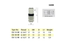 INDUSTRY IG ESI LOCK OBJÍMKA catalog-item_2654527_img_16160476663129