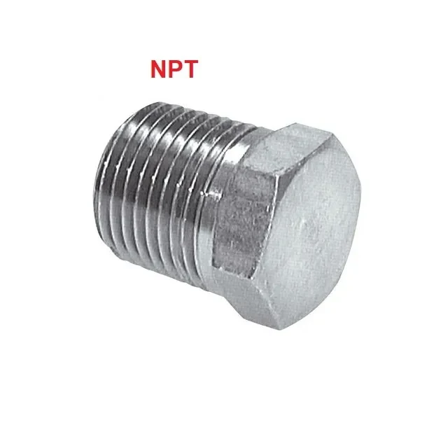 ZÁTKA SE ŠESTIHRANEM AR/NPT OCELOVÁ