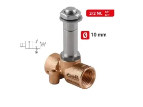 01F FLUID SOL Ø10- 2/2 NC PŘÍMO OVLÁDANÝ SOLENOID