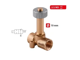 01F FLUID SOL Ø10- 2/2 NO PŘÍMO OVLÁDANÝ SOLENOID