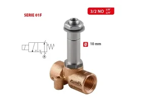 01F FLUID SOLENOID Ø10- 3/2 NO přímo ovládavý s&nbsp;centr. přívodem