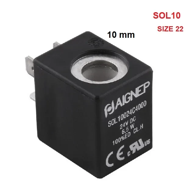 SOL10- Ø 10* size 22mm- Solenoid
