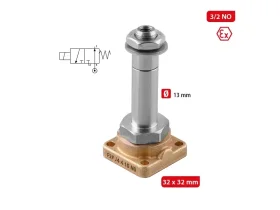 F2F FLUID SOL Ø13- 3/2 NO PŘÍMO OVLÁDANÝ VENTIL