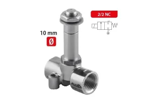 X1F FLUID SOL Ø10- 2/2 NC/SS PŘÍMO OVLÁDANÝ SOLENOID
