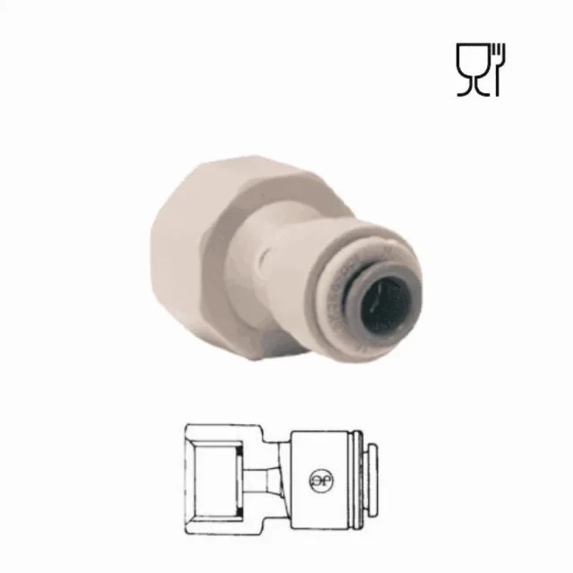 FEMALE ADAPTER FLAT PI -JG- FEMALE ADAPTER FLAT PI -JG-