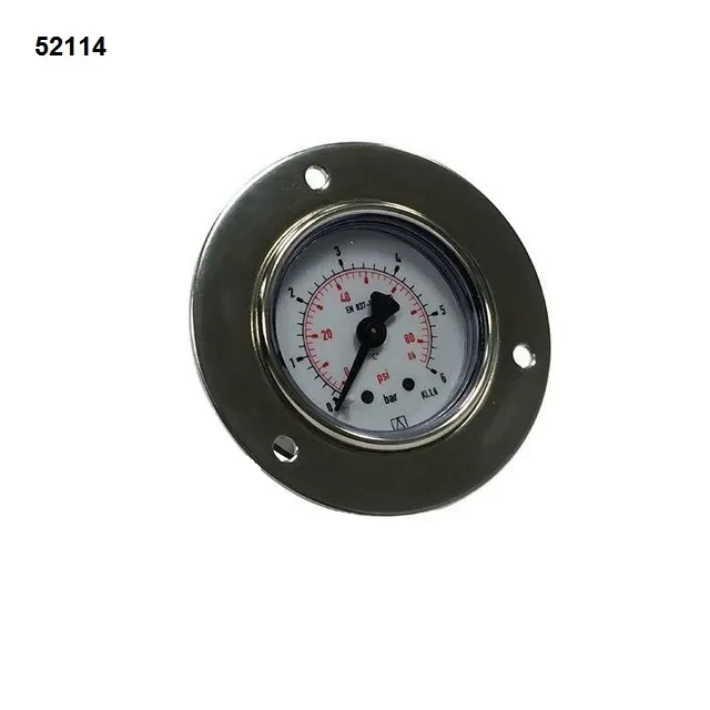 MAN06 - MANOMETR PŘÍRUBA PANEL DN 40
