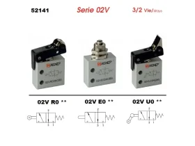 02V-3/2 - PANELOVÝ MIKRO VENTIL