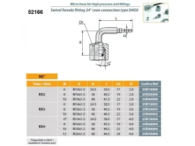 DKOS 90° FEMALE KUŽ. 24° - RD2 až 4 DKOS 24° catalog-item_2634475_img_15622929091507