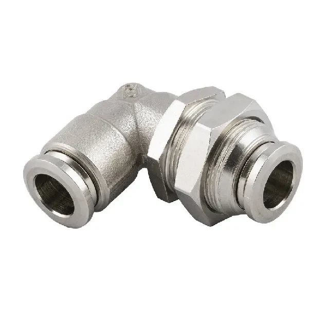 40060V - Spojka přes přepážku 90° MS/NI Push-In 40060V - Spojka přes přepážku 90° MS/NI Push-In