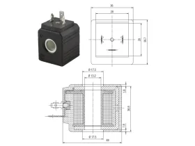 SOL21- Ø 13* size 36mm- Solenoid catalog-item_2651993_img_16703966478479