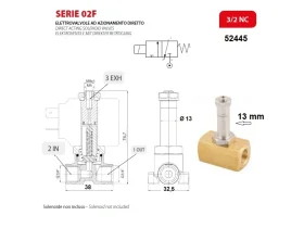 02F 3/2 NC - SOLENOID PRO KAPALINY catalog-item_2652010_img_16691250700032