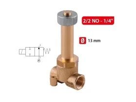 02F 2/2 NO - SOLENOID PRO KAPALINY