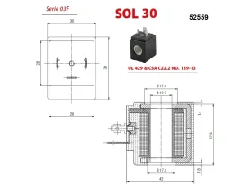 SOL20- Ø 13* size 30mm- Solenoid catalog-item_2652220_img_16698766316521