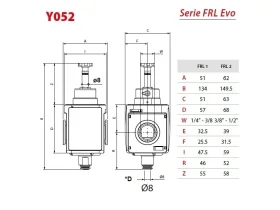 Y052 ELEKTROPNEU. KONC. VENTIL FRL/EVO NC catalog-item_2691019_img_17019395311846