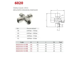 6020 - KŘÍŽOVÁ SPOJKA TVARU X catalog-item_2407439_img_17908209265707