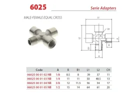 6025 - KŘÍŽOVÁ SPOJKA X 3xIG catalog-item_2407442_img_17908209274359