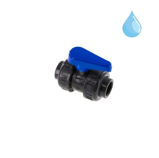 KULOVÝ KOHOUT PVC-U/EPDM PN16 - 