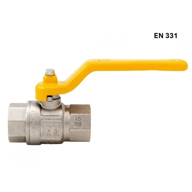 "066" Kulový kohout GAS/MS/NI 2x IG pákový - 