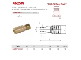462 SW RYCHL. FEMALE IG BEZ VENTILU "EUROPEAN DN6" catalog-item_2697434_img_17279708643084