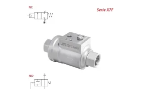 X7F KOAX. FLUID NEREZ VENTIL