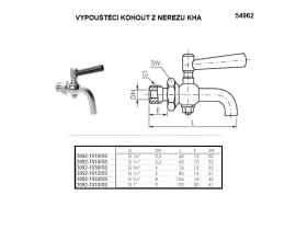 Kulový kohout KHA/SS-1.4571 PN6 výtokový catalog-item_2708709_img_17739765197510