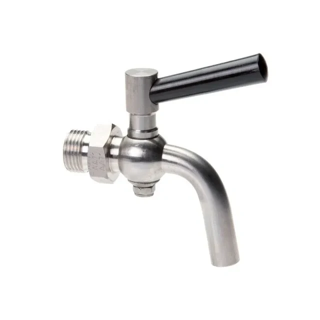 Kulový kohout KHA/SS-1.4571 PN6 výtokový - 