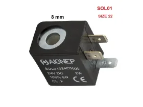 SOL01 Ø8* size 22mm- Solenoid