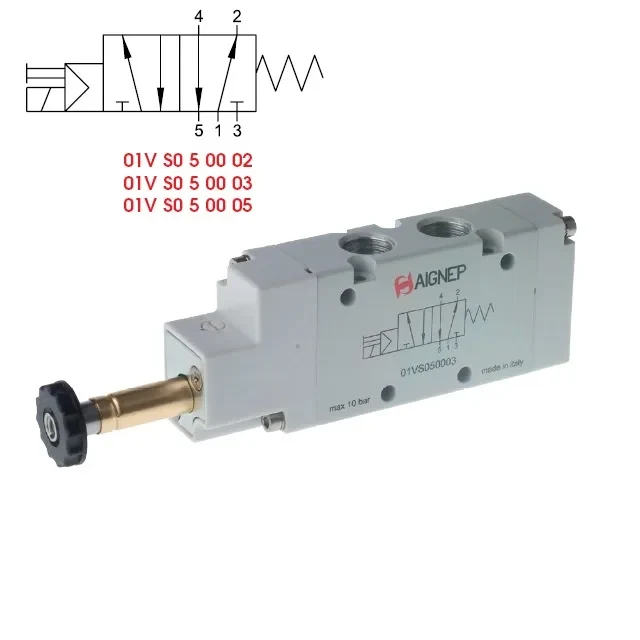 01V-5/2 SOLENOIDOVÝ VENTIL - 