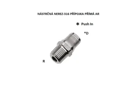 NÁSTRČNÁ NEREZ-316 PŘÍPOJKA PŘÍMÁ AR catalog-item_2655767_img_16269201292433