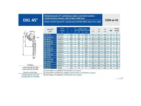 LISOVACÍ KONCOVKA 45° - DKL catalog-item_2398881_img_16730125317061