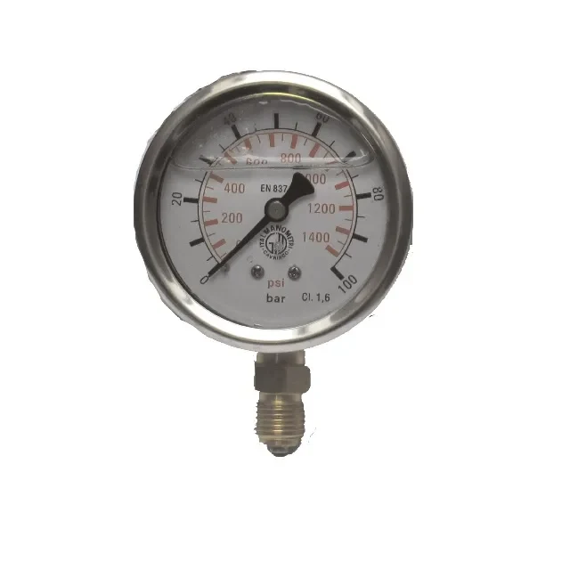 MANOMETR GLYCERINOVÝ DN 63 - 