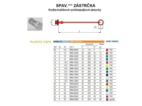 KRYTKA PRO ZÁSUVKU KULIČKOVÉ RYCHLOSPOJKY „AF" (SPAV*02) catalog-item_2638299_img_16730114141819