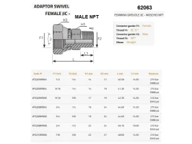 ADAPTÉR JIC/MALE NPT - IG JIC catalog-item_2634330_img_16766901718751