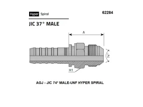 AGJ - JIC 74° MALE HYPER SPIRAL catalog-item_2656938_img_16353009234727