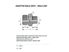 HPP- UNF/ORFS - HRDLO PŘÍPOJKY PŘÍMÉ catalog-item_2407969_img_16062942115934
