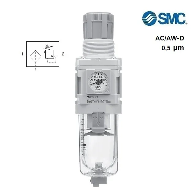 AW REGULÁTOR S FILTREM 5 µm