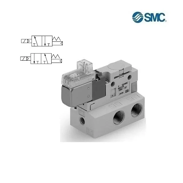 VQZ115 3/2 SOL. Ventil nepřímo ovládaný 24V/DC