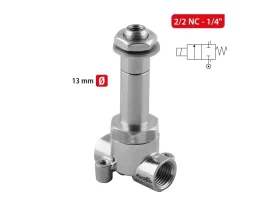 X2F 2/2 NC/SS - SOLENOID PRO KAPALINY